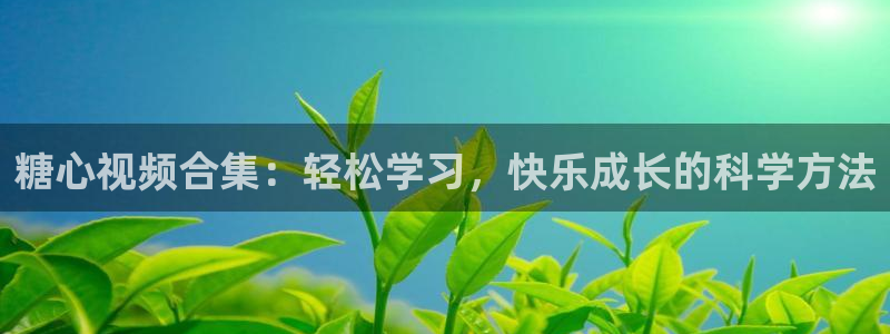 糖心vlog 播放：糖心视频合集：轻松学习，快乐成长的科学方法